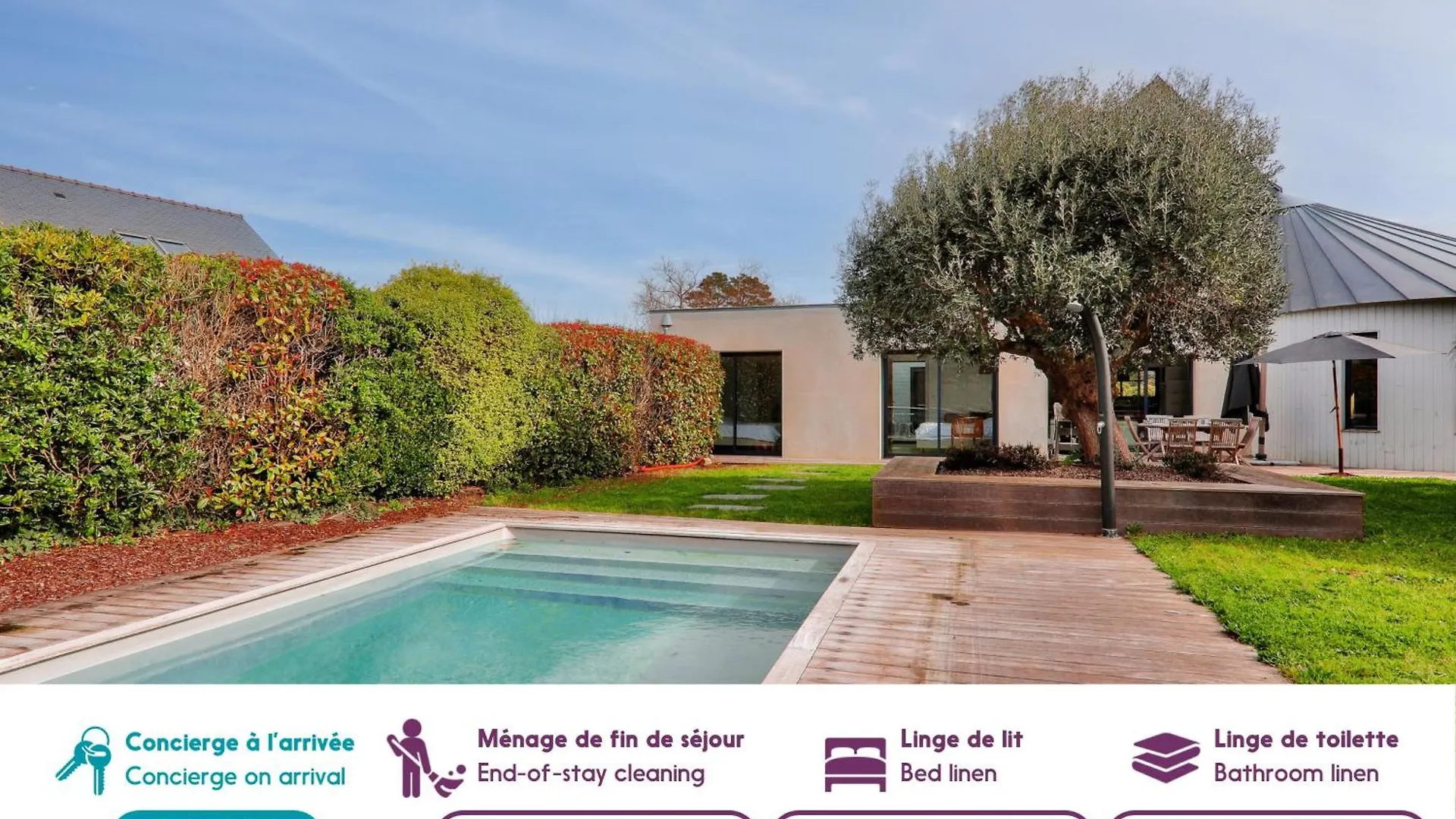 Holiday home Maison Avec Piscine Pour Dix Personnes Saint-Armel